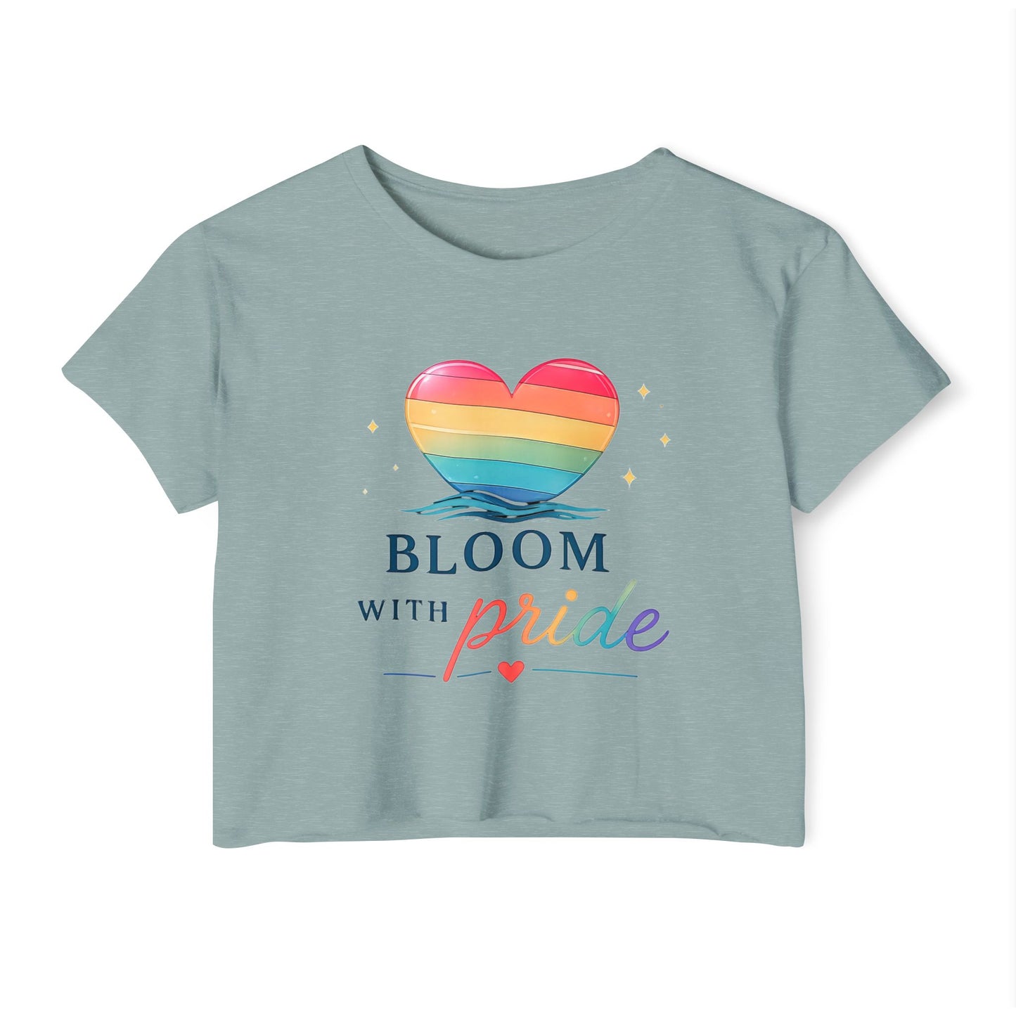 Bloom With Pride Crop Top