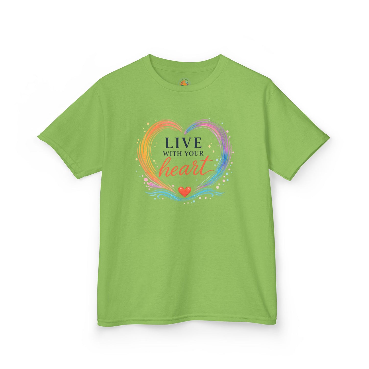 Live With Your Heart Kids Tee