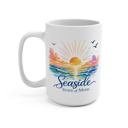 Seaside State Of Mind 15 oz Mug