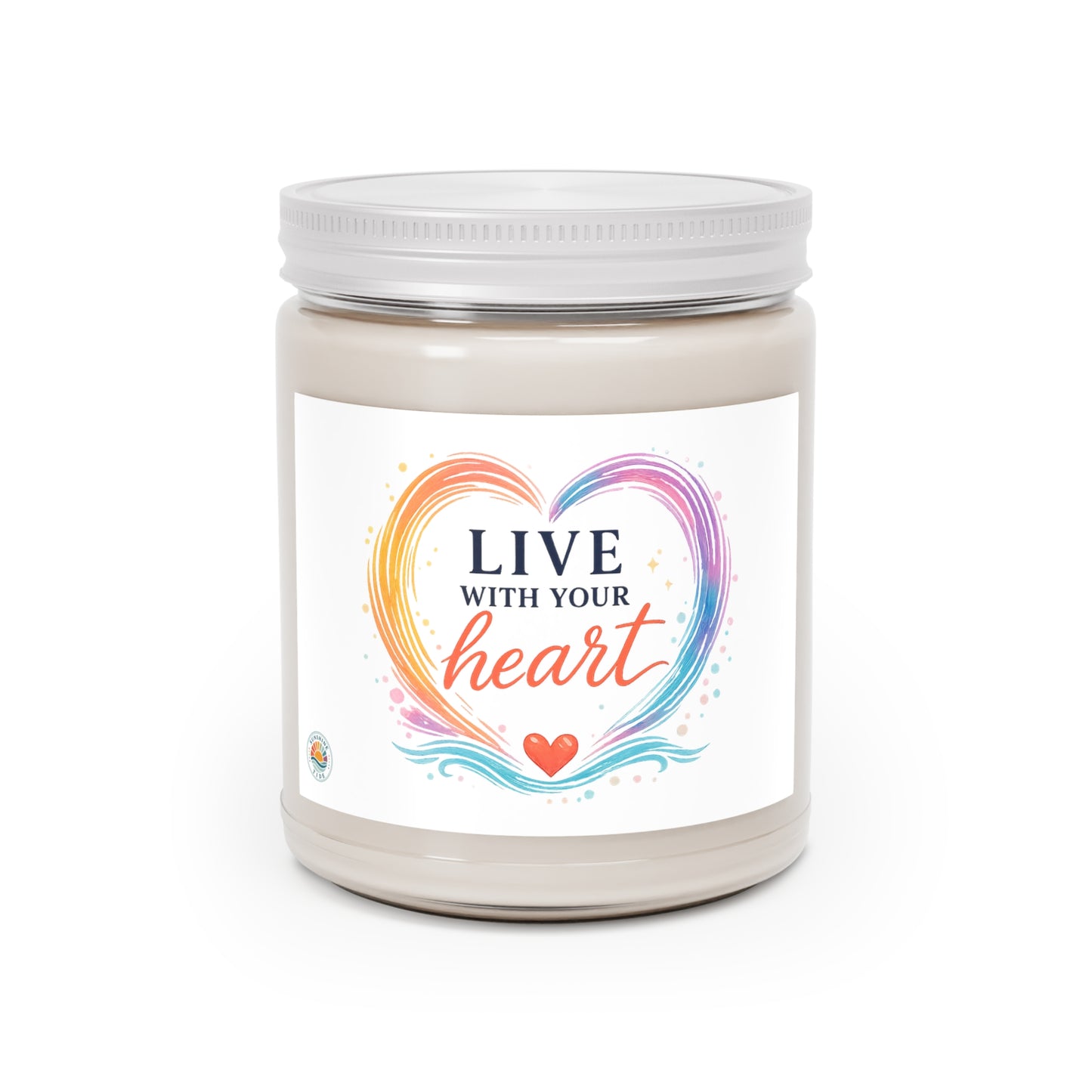 Live With Your Heart Scented Soy 9 oz Candle