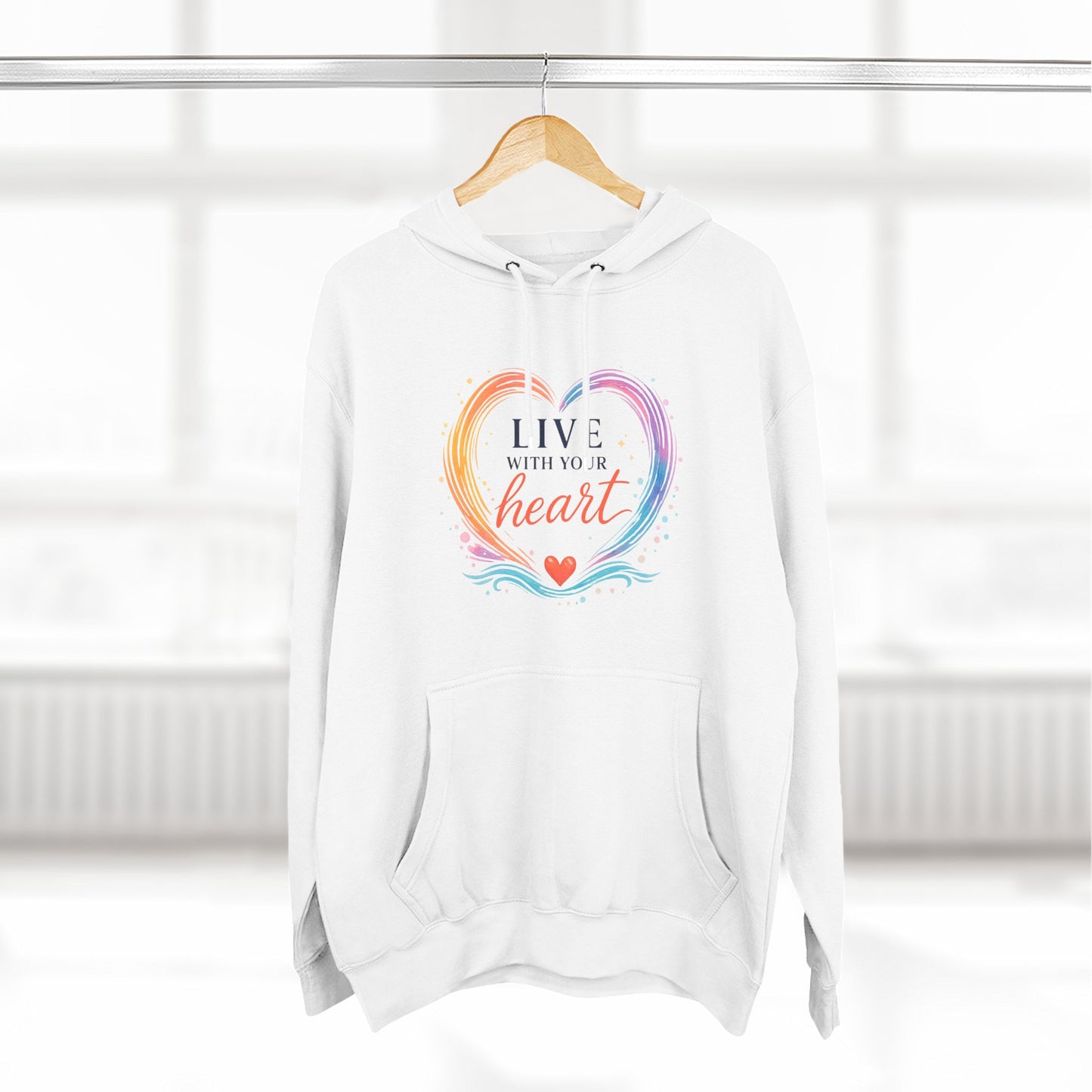 Live With Your Heart Mid-Heavyweight Hoodie