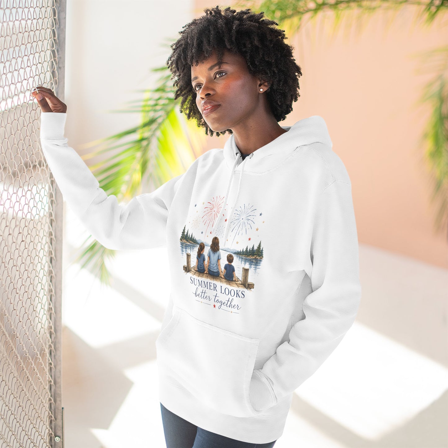 Summer Looks Better Together Mid-Heavyweight Hoodie