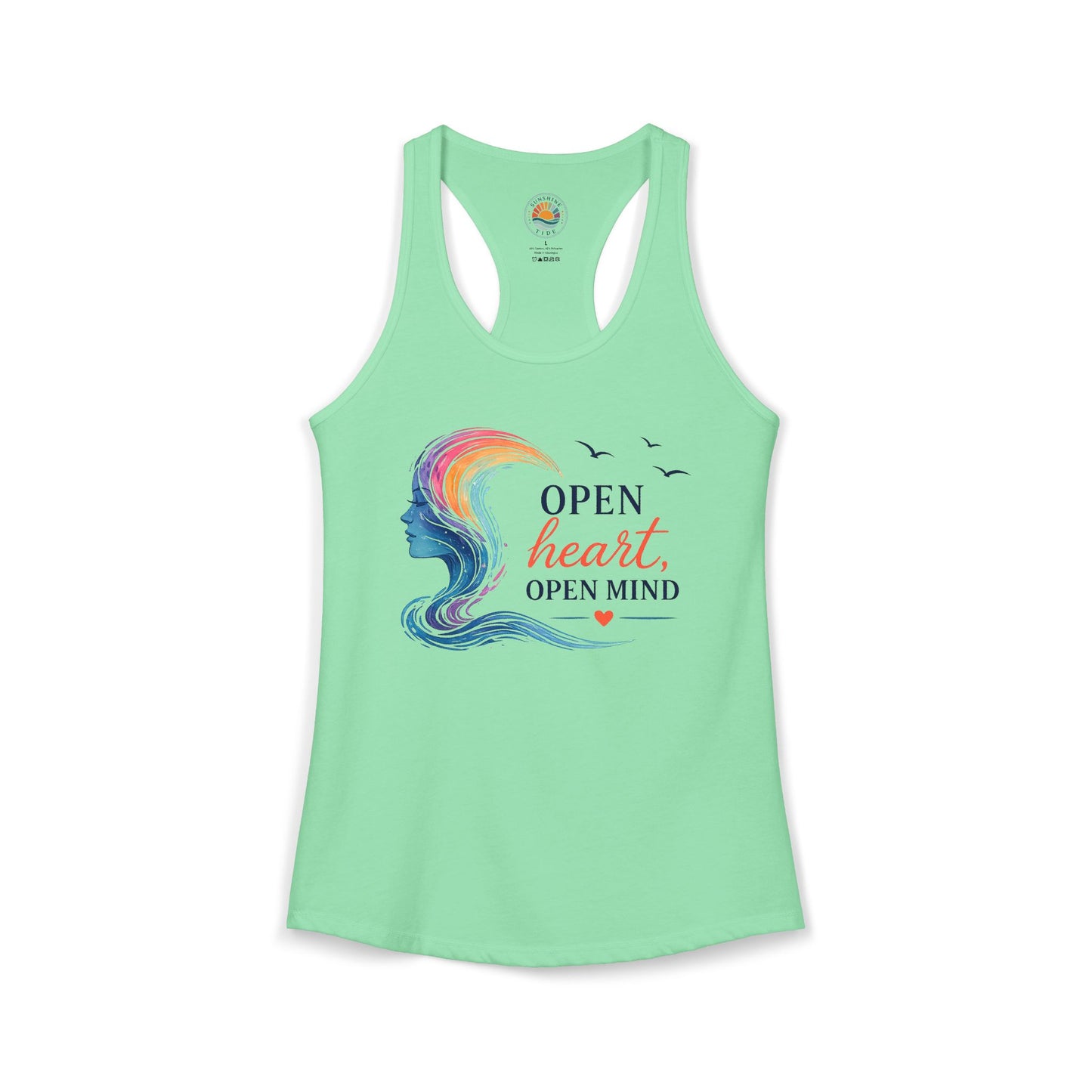 Open Heart, Open Mind Women's Tank