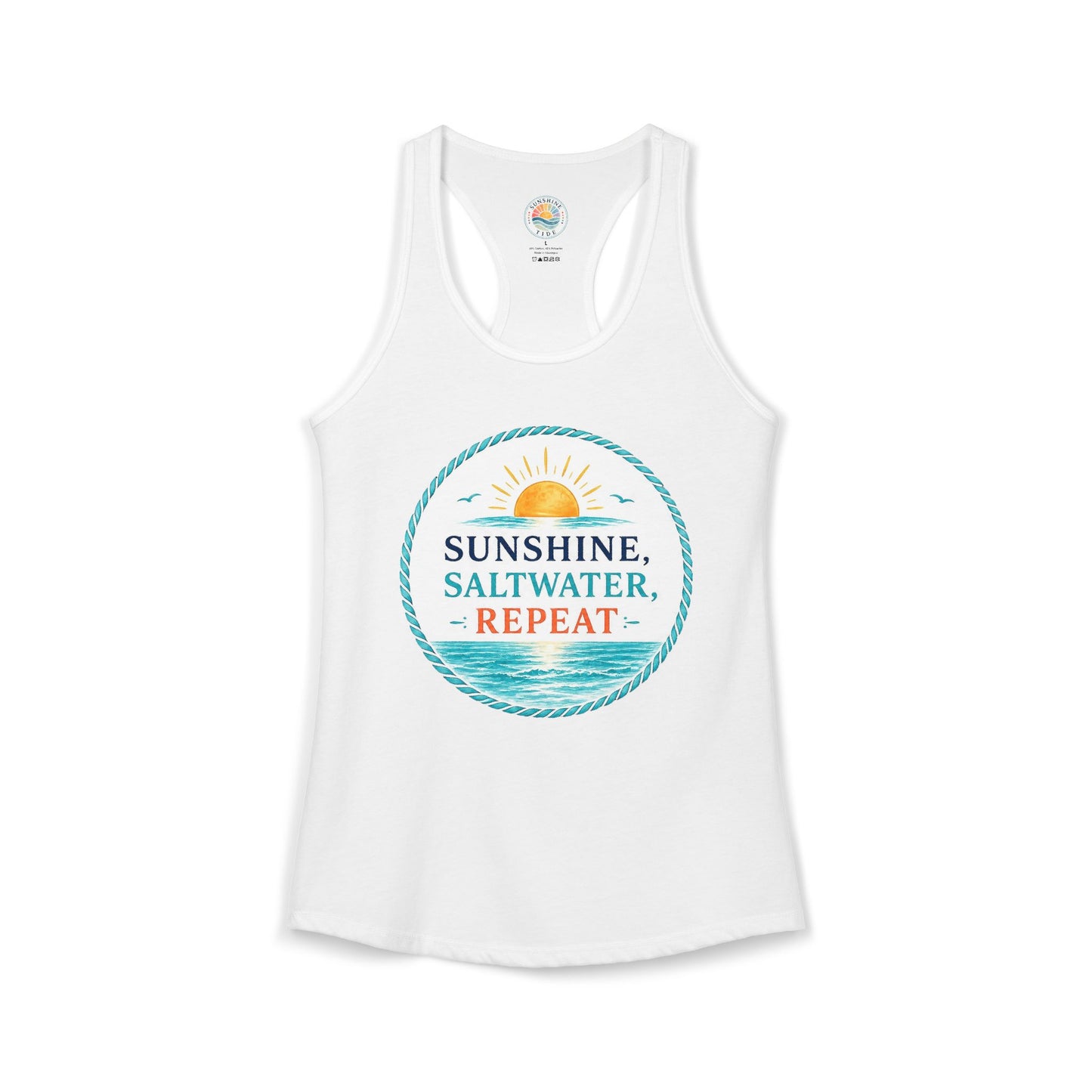 Sunshine, Saltwater, Repeat Women's Tank