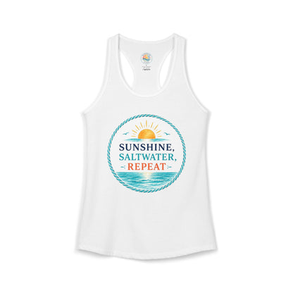 Sunshine, Saltwater, Repeat Women's Tank