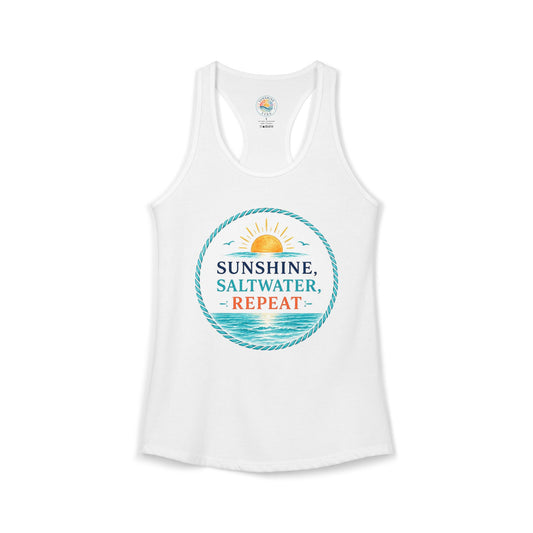Sunshine, Saltwater, Repeat Women's Tank