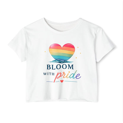 Bloom With Pride Crop Top