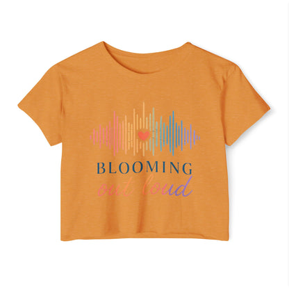 Blooming Out Loud Crop Top