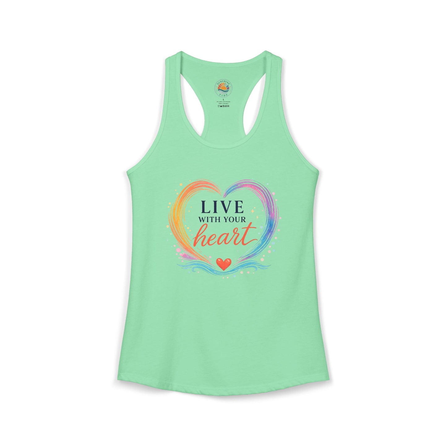 Live With Your Heart Women's Tank