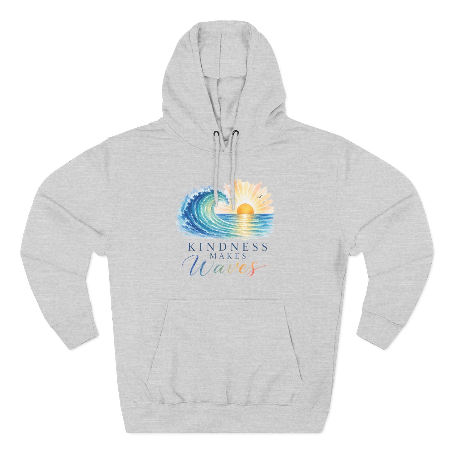 Kindness Makes Waves Mid-Heavyweight Hoodie