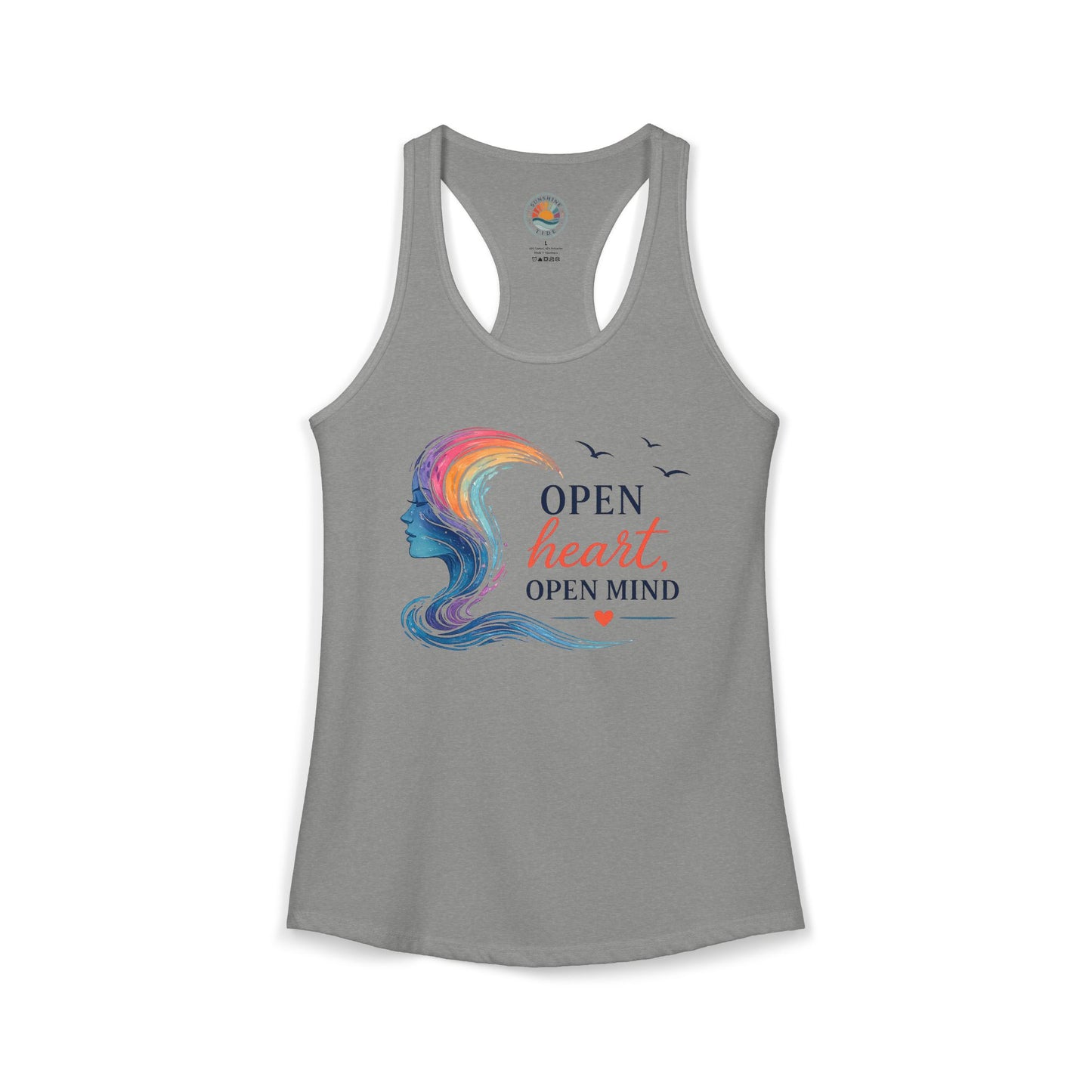 Open Heart, Open Mind Women's Tank