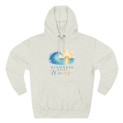 Kindness Makes Waves Mid-Heavyweight Hoodie