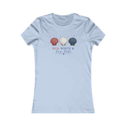 Red, White & Low Tide Women's Tee
