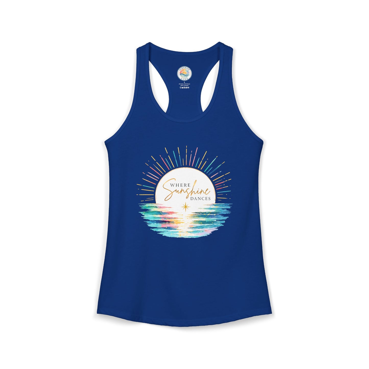 Where Sunshine Dances Women's Tank