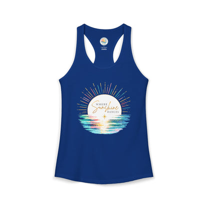 Where Sunshine Dances Women's Tank