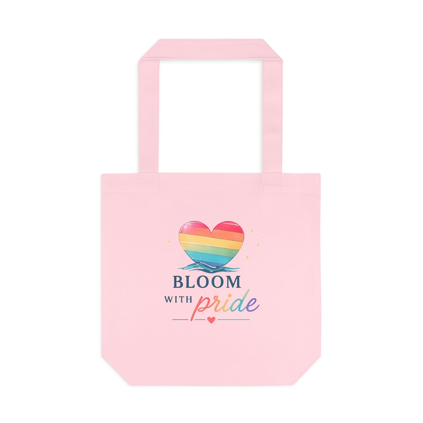 Bloom With Pride Canvas Tote Bag
