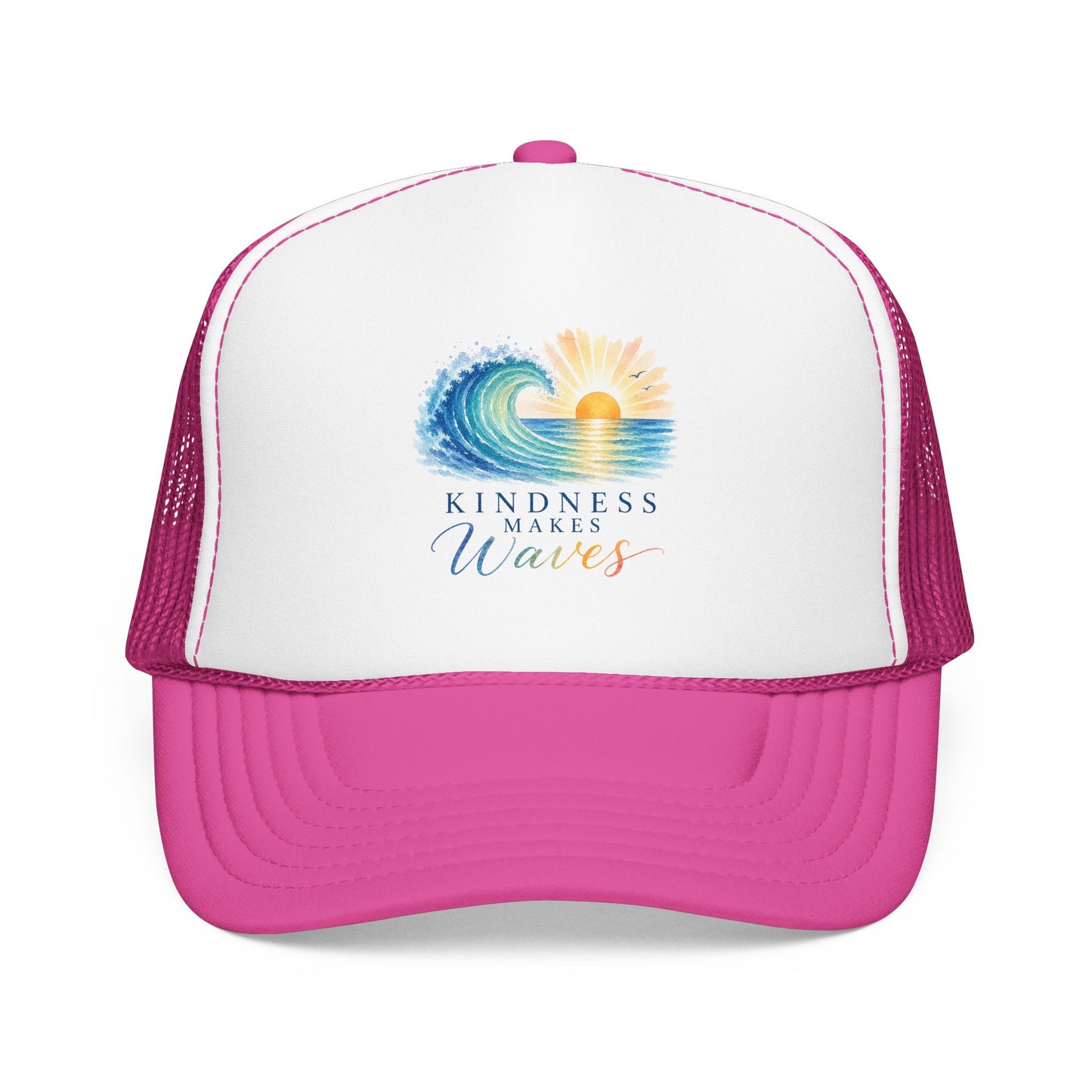 Kindness Makes Waves Trucker Hat