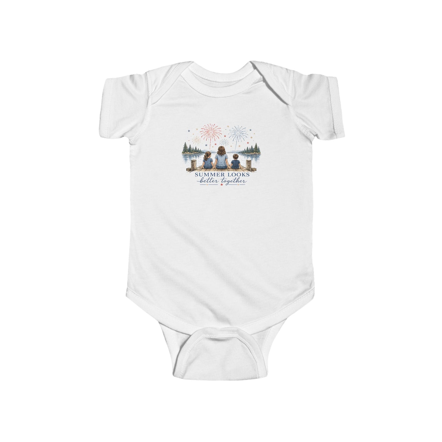 Summer Is Better Together Baby Onesie