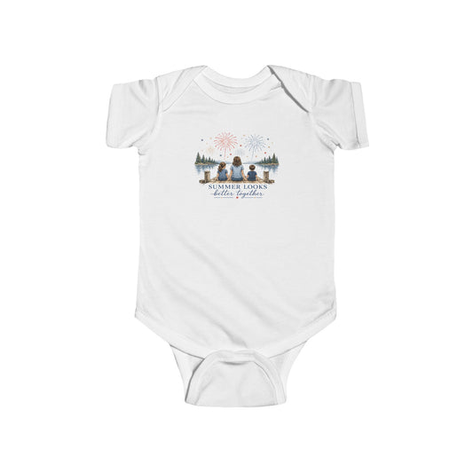 Summer Is Better Together Baby Onesie