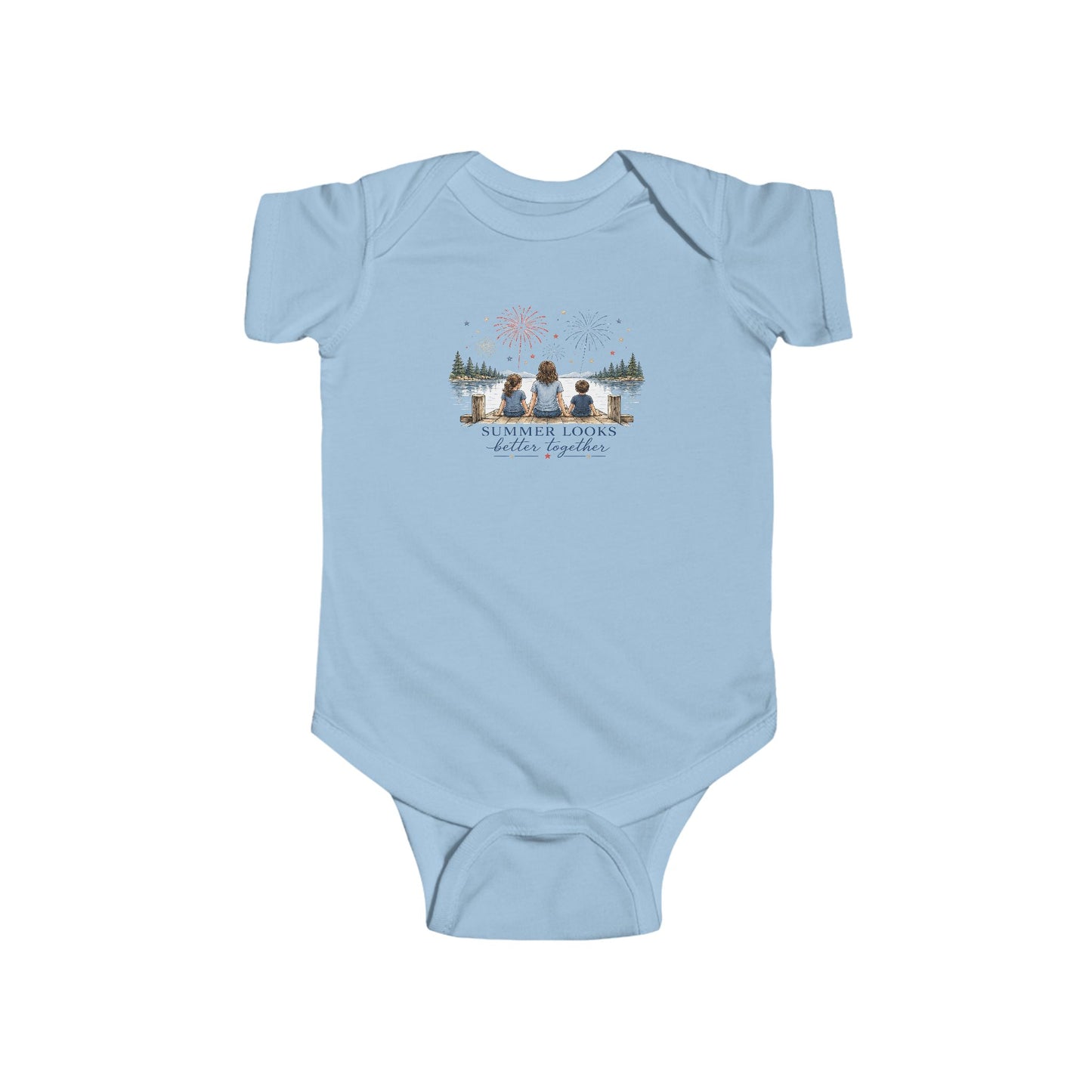 Summer Is Better Together Baby Onesie