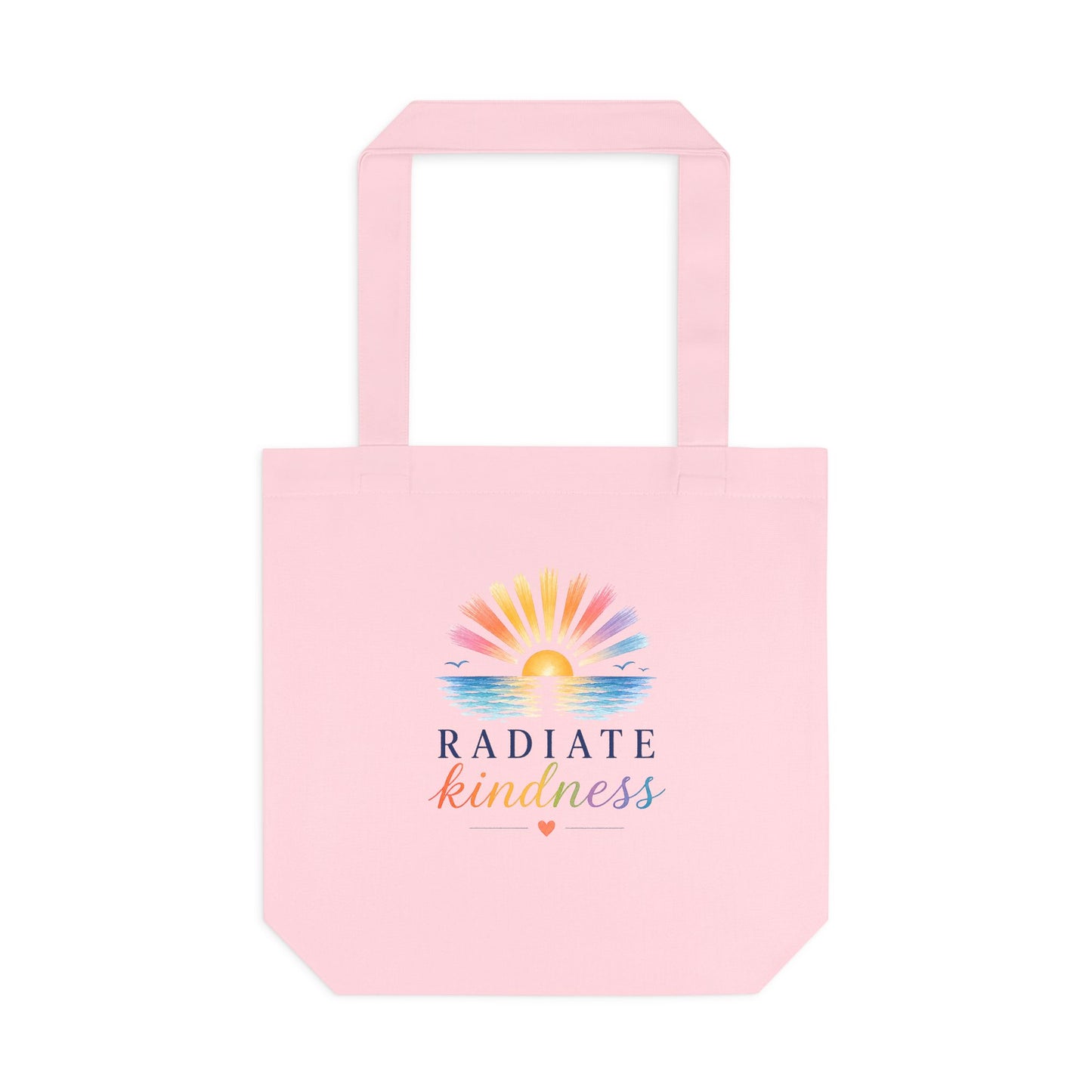 Radiate Kindness Canvas Tote Bag