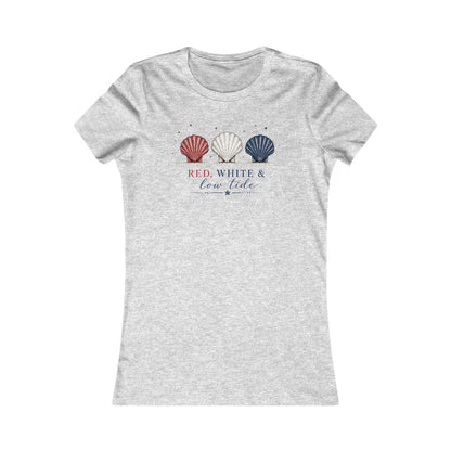 Red, White & Low Tide Women's Tee