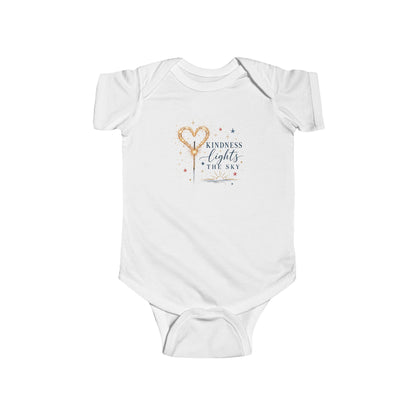 Kindness Lights The Sky Baby Onesie