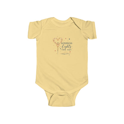 Kindness Lights The Sky Baby Onesie