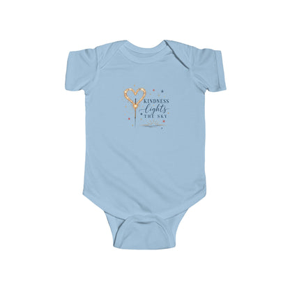 Kindness Lights The Sky Baby Onesie