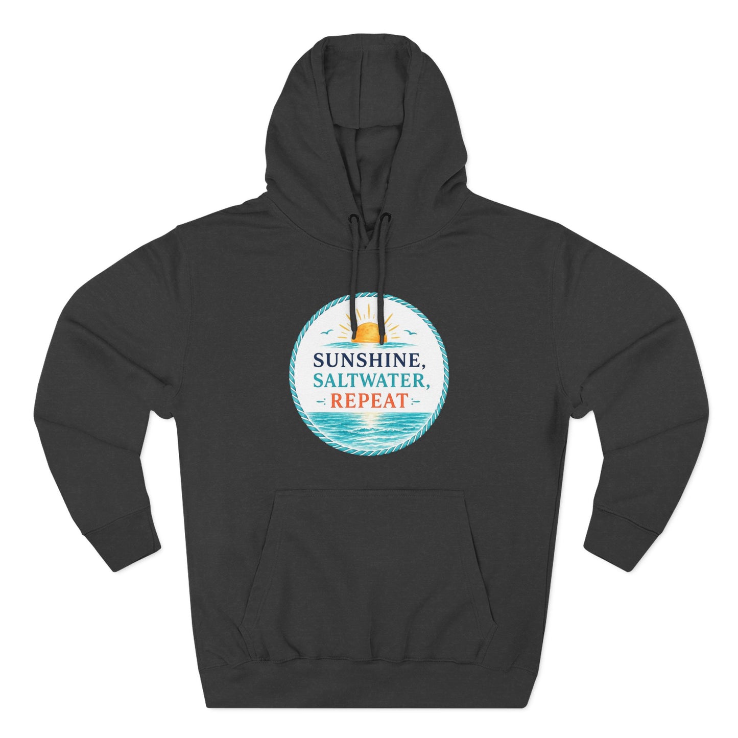Sunshine, Saltwater, Repeat Mid-Heavyweight Hoodie