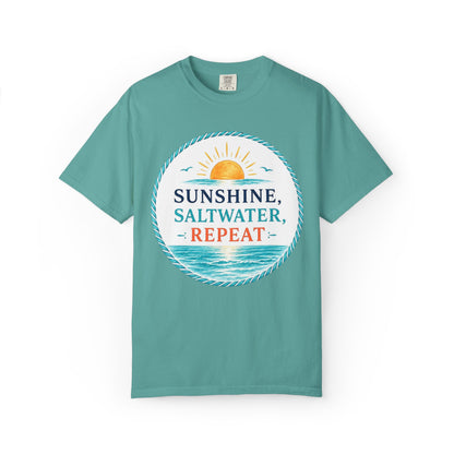 Sunshine, Saltwater, Repeat Comfort Tee