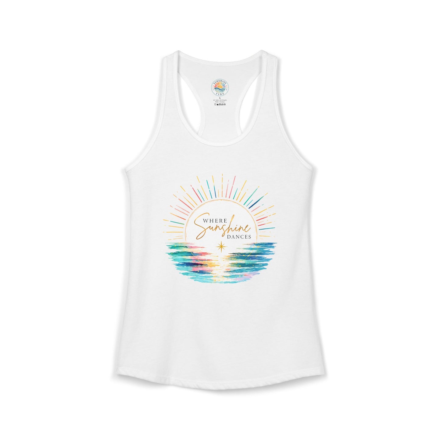 Where Sunshine Dances Women's Tank