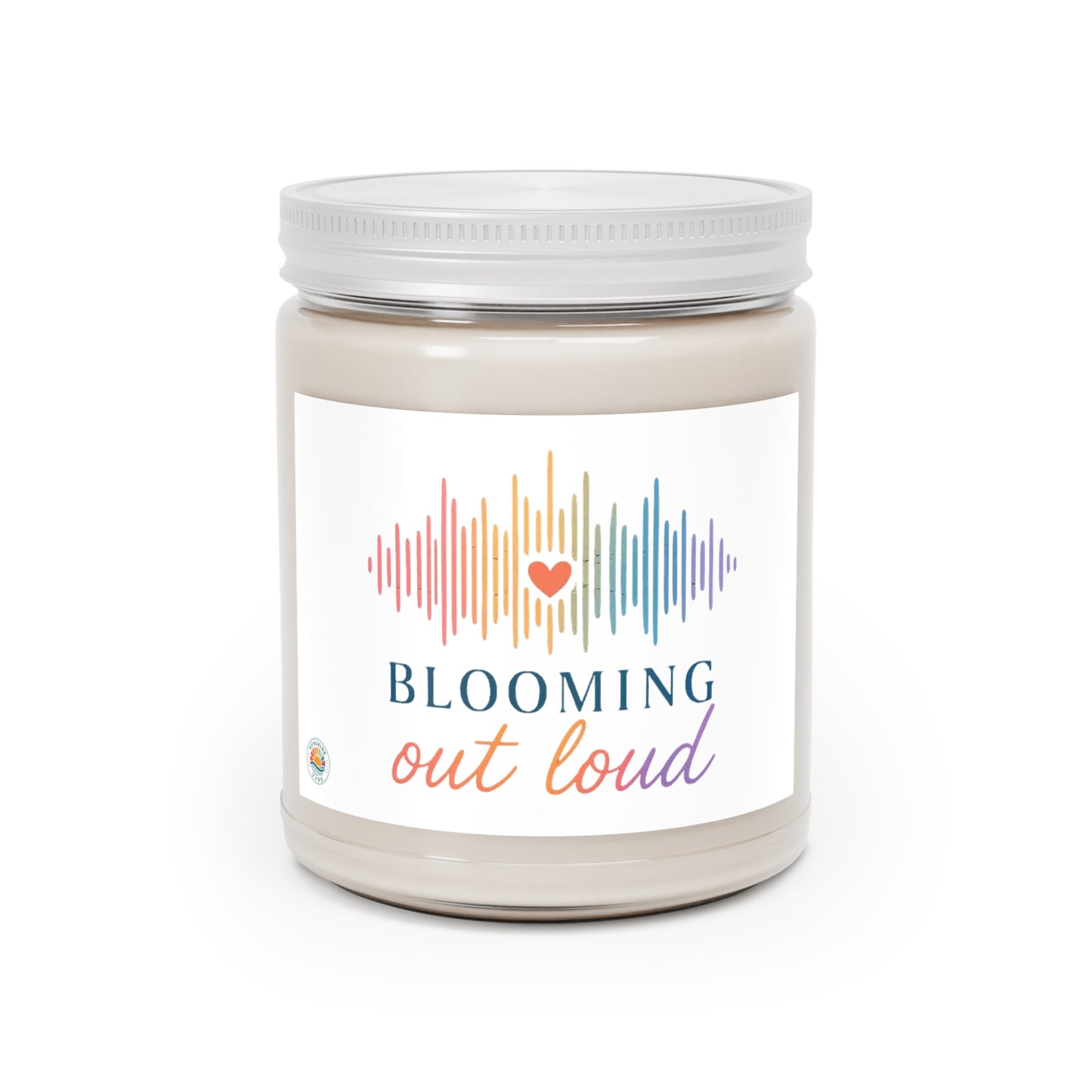 Blooming Out Loud Scented Soy 9 oz Candle
