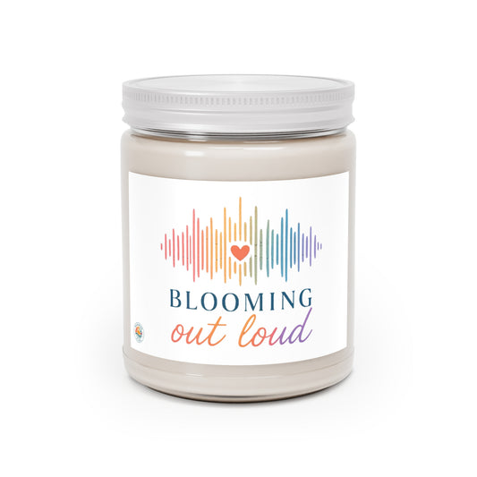 Blooming Out Loud Scented Soy 9 oz Candle