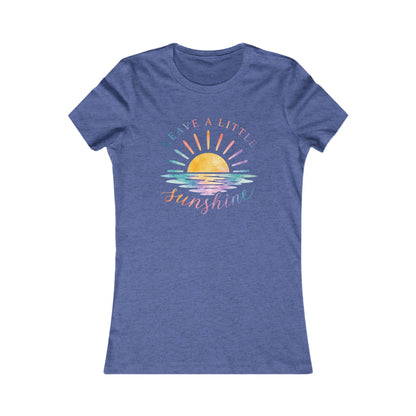 Leave A Little Sunshine Women's Tee
