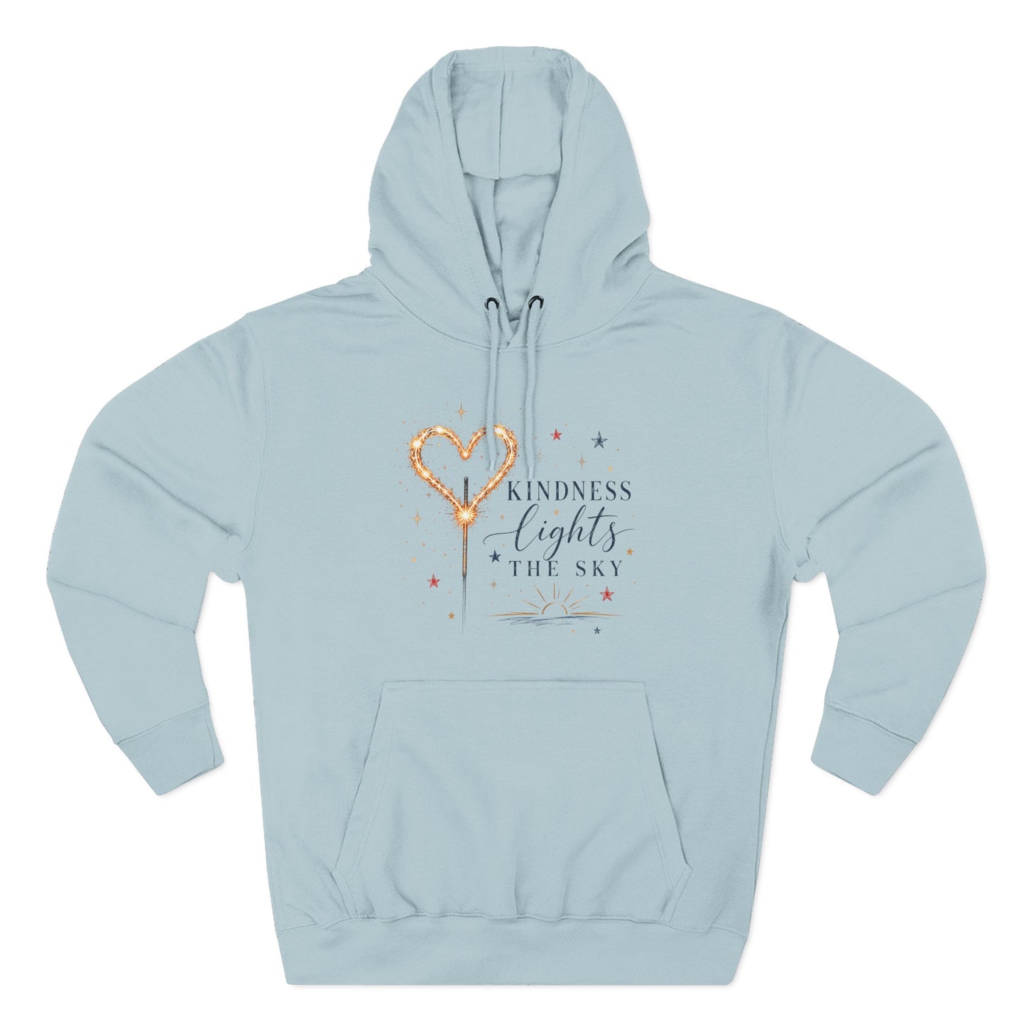 Kindness Lights The Sky Mid-Heavyweight Hoodie