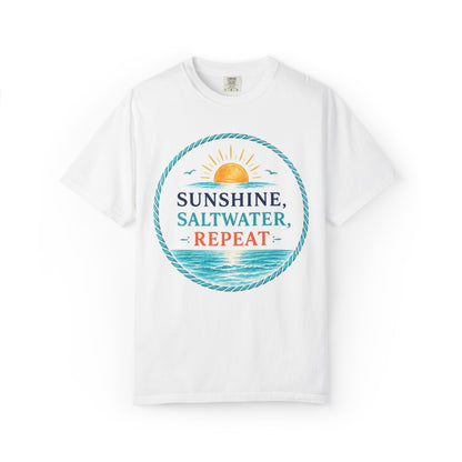 Sunshine, Saltwater, Repeat Comfort Tee