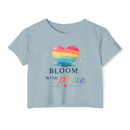 Bloom With Pride Crop Top