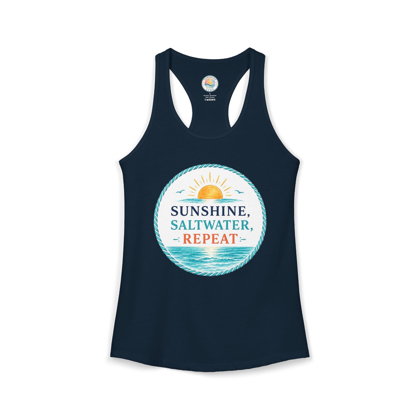 Sunshine, Saltwater, Repeat Women's Tank