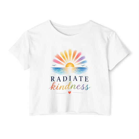 Radiate Kindness Crop Top