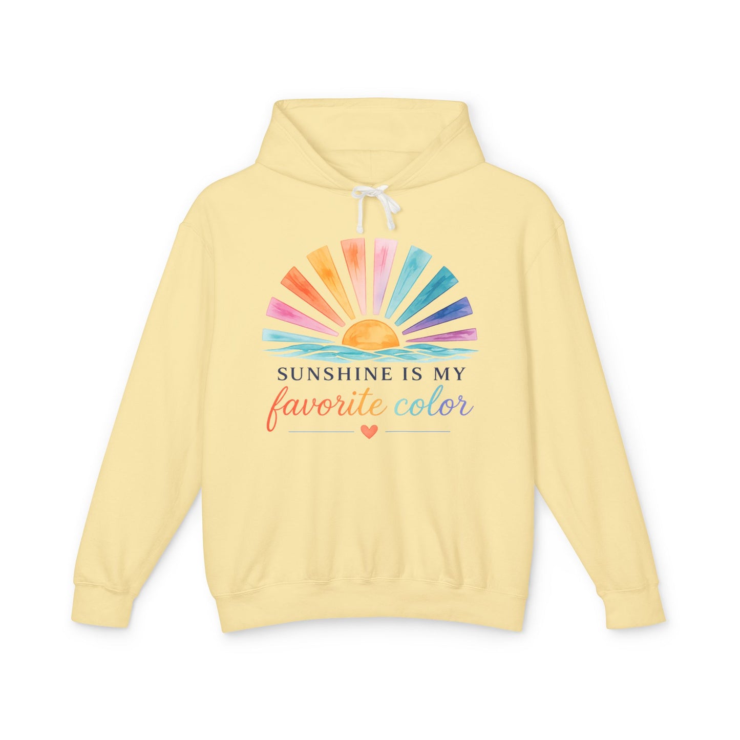 Sunshine Is My Favorite Color Comfort Hoodie