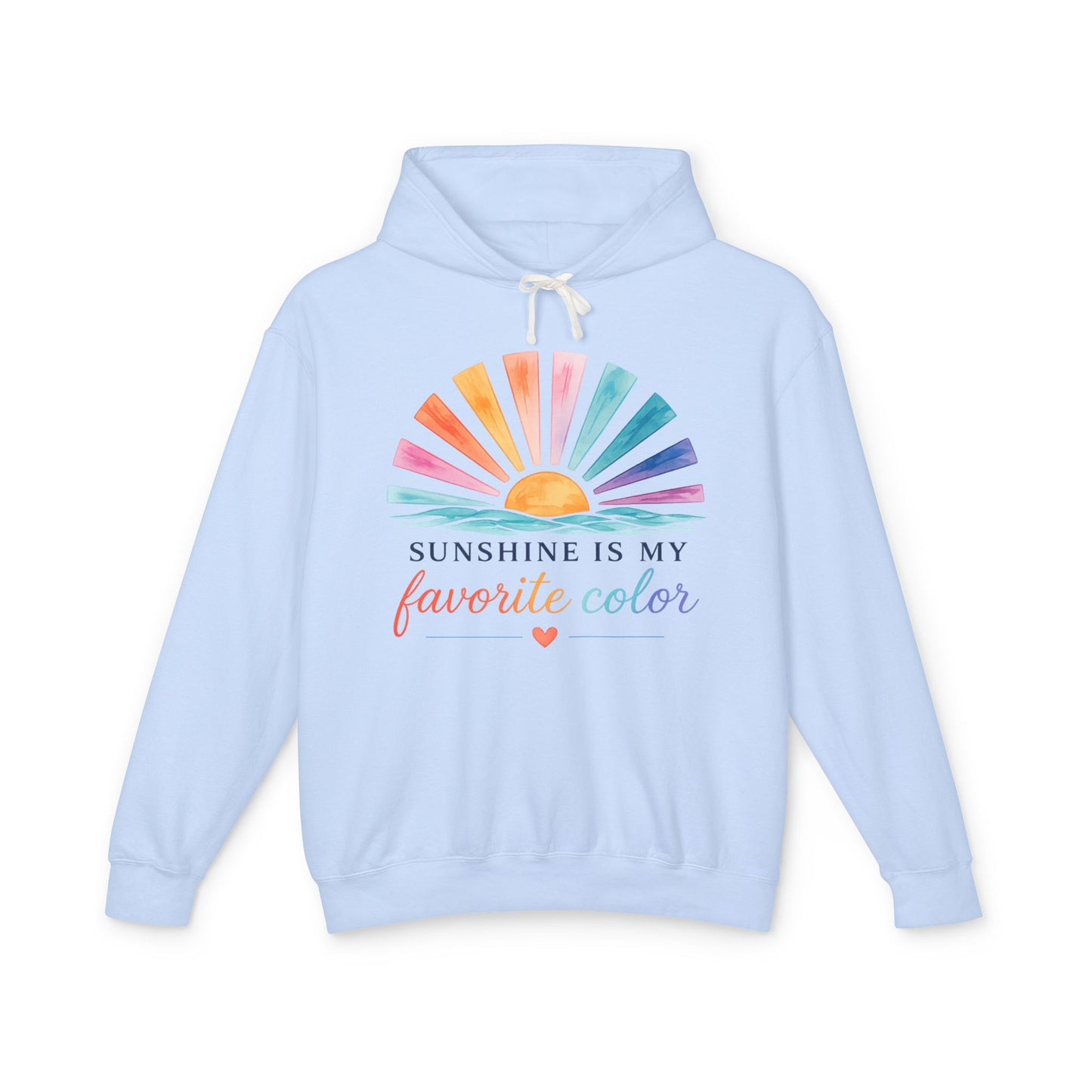 Sunshine Is My Favorite Color Comfort Hoodie