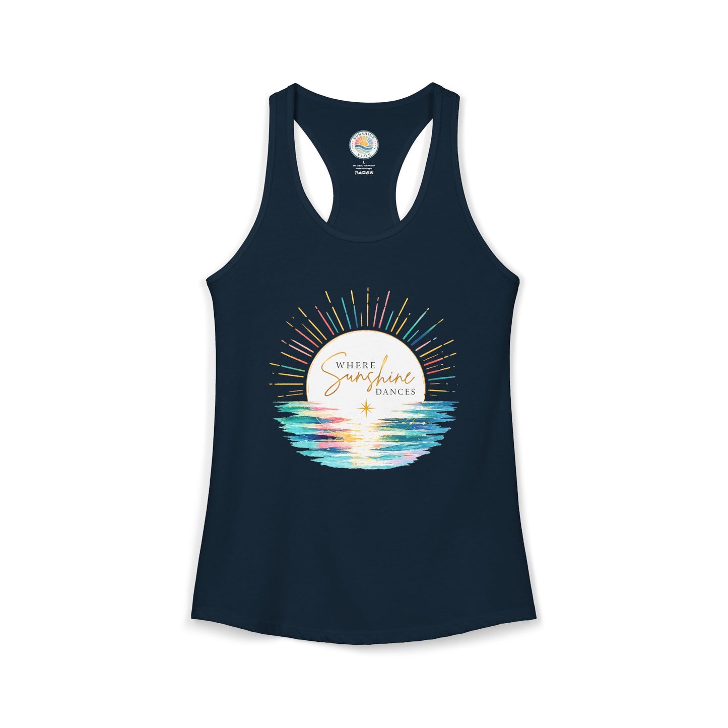 Where Sunshine Dances Women's Tank