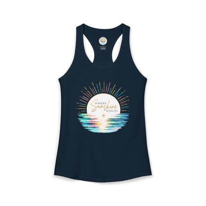 Where Sunshine Dances Women's Tank