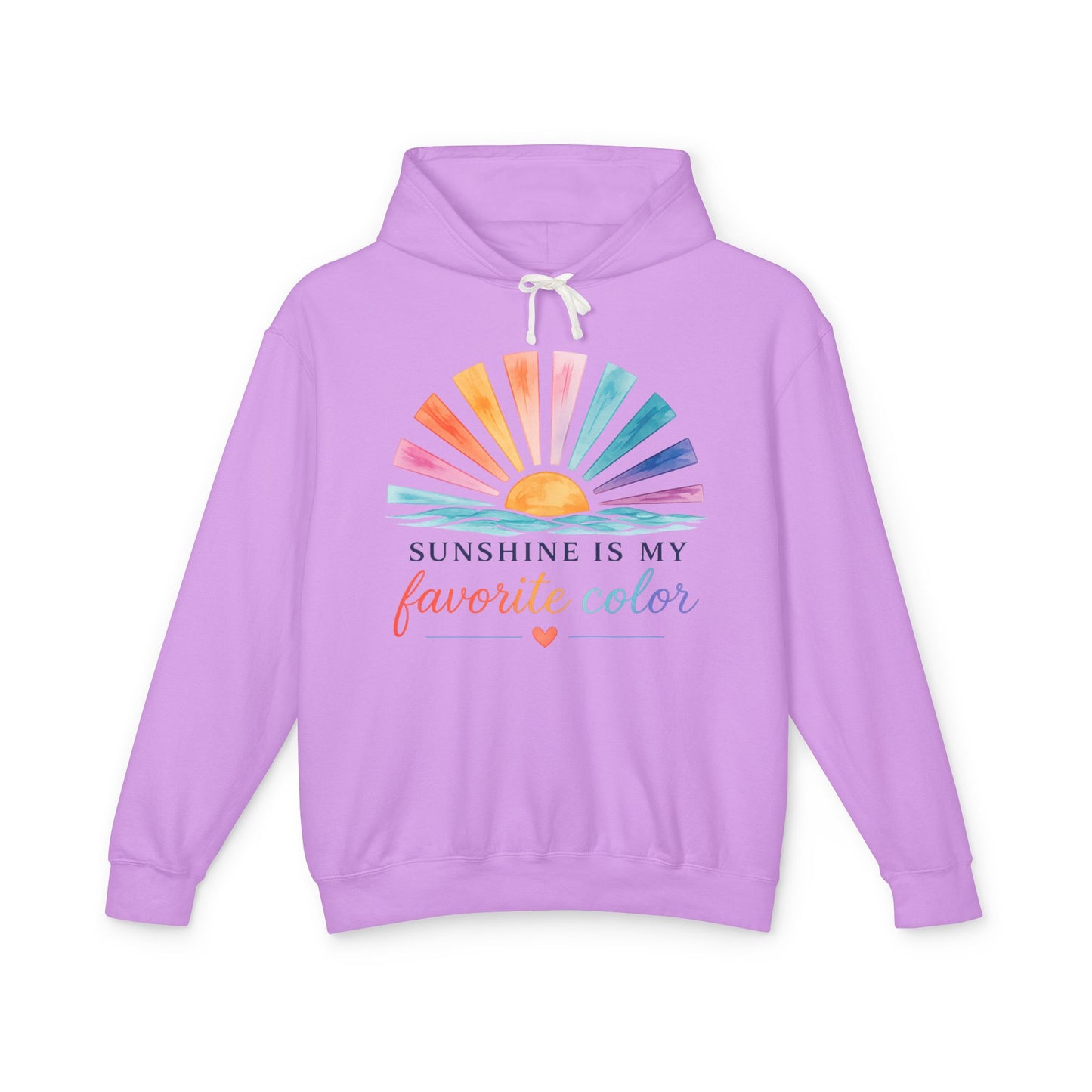 Sunshine Is My Favorite Color Comfort Hoodie