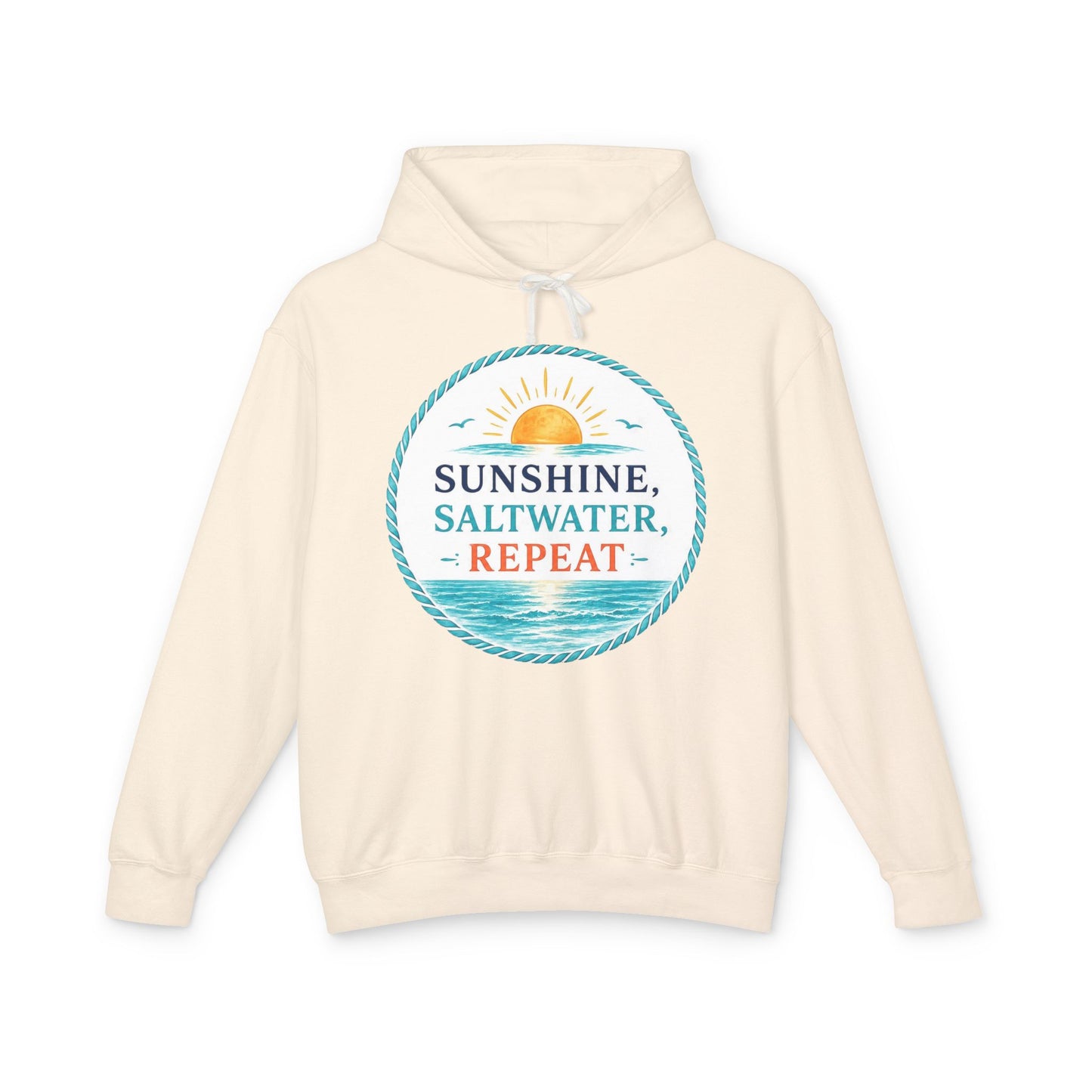 Sunshine, Saltwater, Repeat Comfort Hoodie