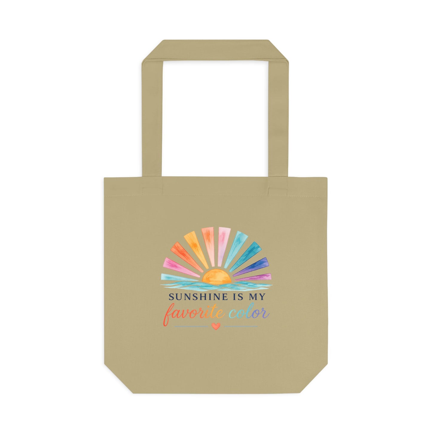 Sunshine Is My Favorite Color Canvas Tote Bag