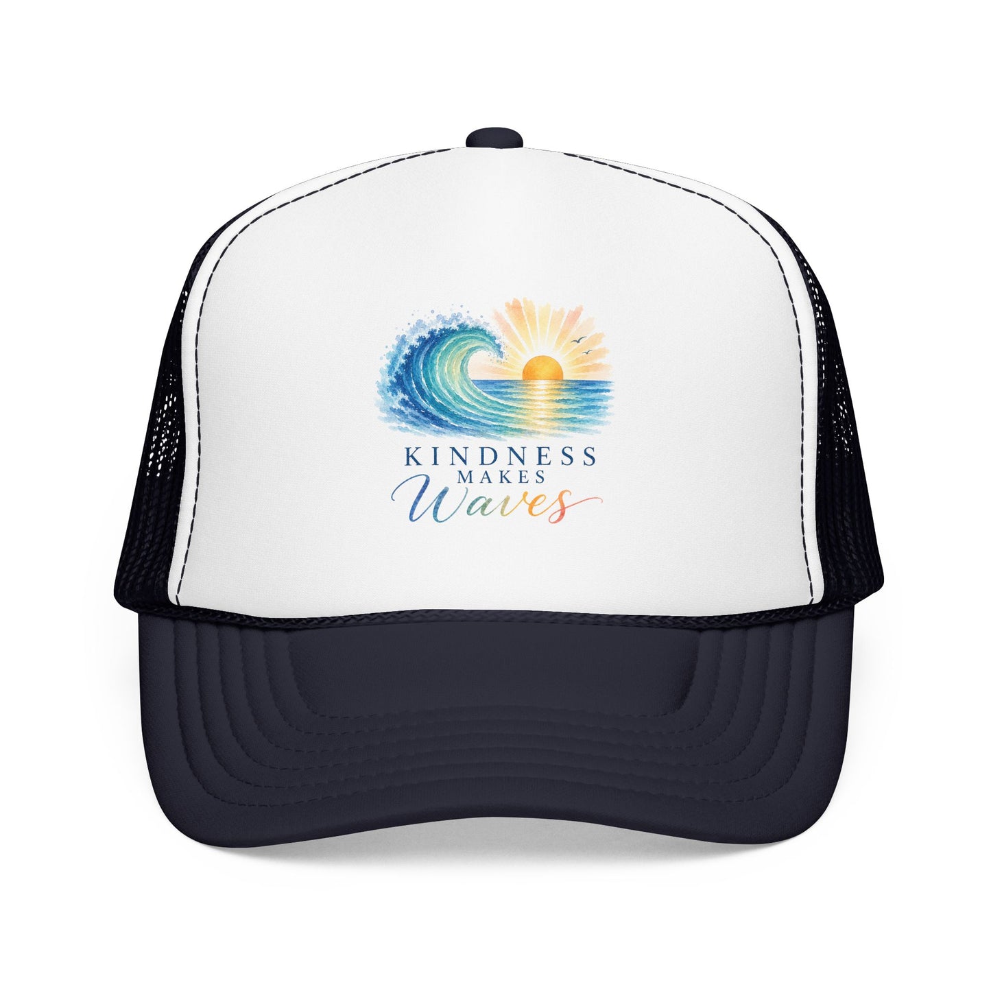 Kindness Makes Waves Trucker Hat