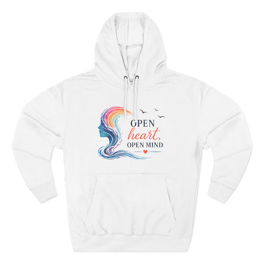 Open Heart Open Mind All Season Hoodie