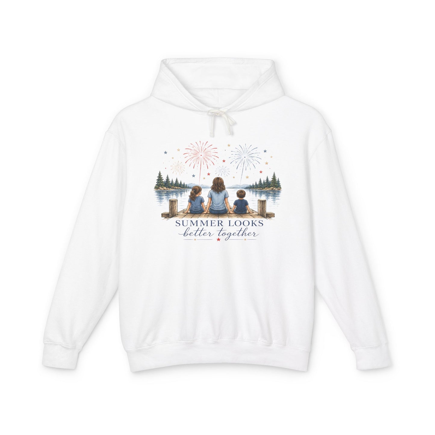 Summer Looks Better Together Comfort Hoodie